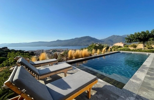 Propriano Casa di Rifuju- Spacious house-Sea view-Garden 1200m2-Port-5'car