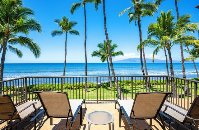 Puamana Retreat by Gather: Oceanfront 3BR w/Lanai & Resort Amenities in Lahain