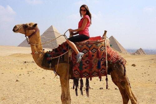 Pyramids old stone hotel