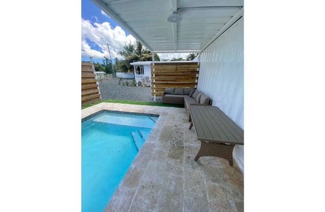 Quick getaway beach house with a small private pool