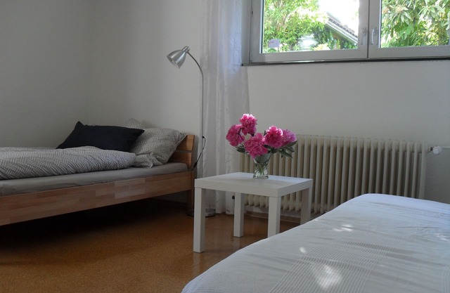 Quiet non-smoking vacation apartment with beautiful garden in Freiburg-Gundelfingen