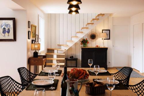 Résidence M08-4p-tregastel - Maison spacieuse de 4 pers. à 300 mètres de la plage de Tourony MAE-2043