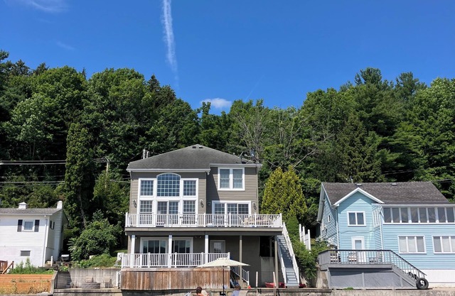 Relax lakeside at our spacious Geneseo house on Conesus Lake