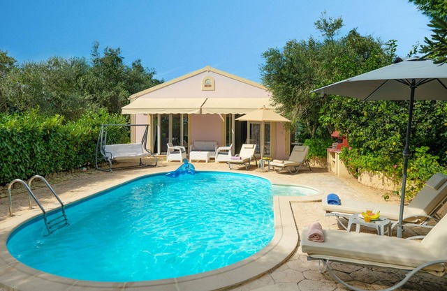 Relax near Corfu’s finest beaches in this charming villa for up to 4 guests