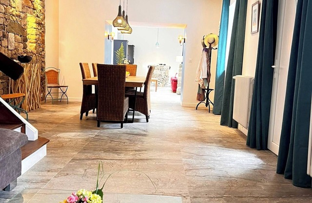 Renovated mill in a wooded park with stream, in a quiet location