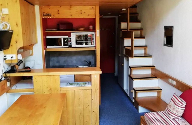 Residence Aiguille Grive Bat Ii - 2-room duplex apartment for 5 people close to the slopes in the village of Charmettoger in Arc 1800