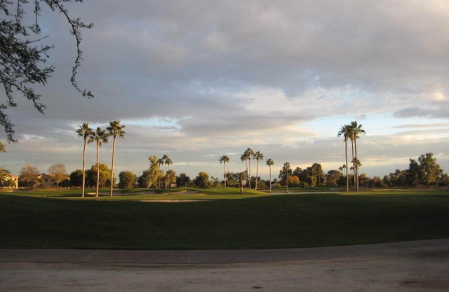 Resort style golf course home