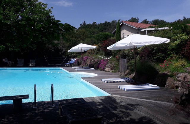 Rest by the pool and think of nothing!