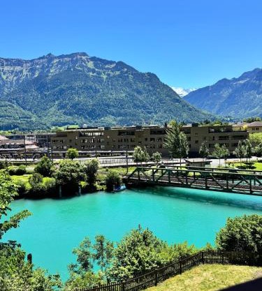 River 3 - Kissed Retreat with Iconic Jungfraujoch View