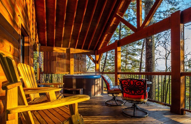 Rivers Bluff - Just The Two of Us Cabin - Private & Romantic Cabin for two