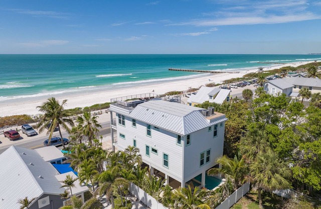 Rooftop deck with Gulf views - Villa Rayo Del Sol