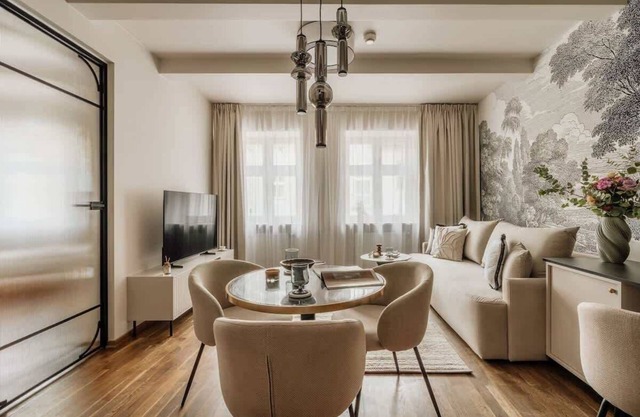 Room in the historic district of the Old Town