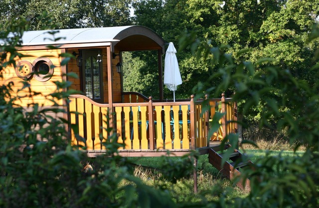 Roulotte au Pays des Légendes de Brocéliande