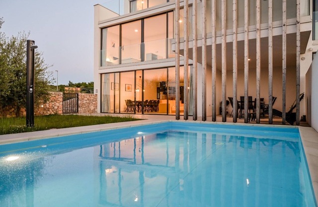 Rova luxury bay view apartment with private pool