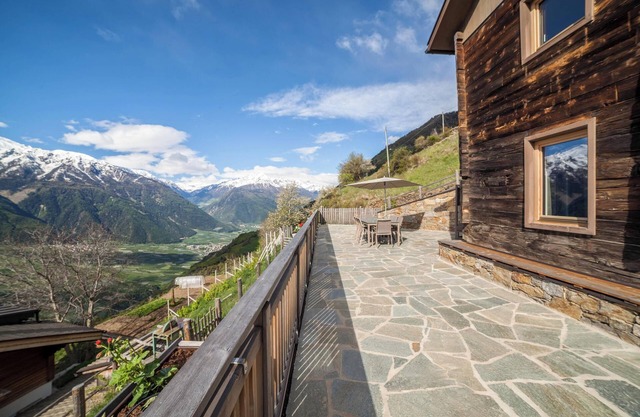 Rustic Chalet Flatsch on Mountain Farm with Terrace