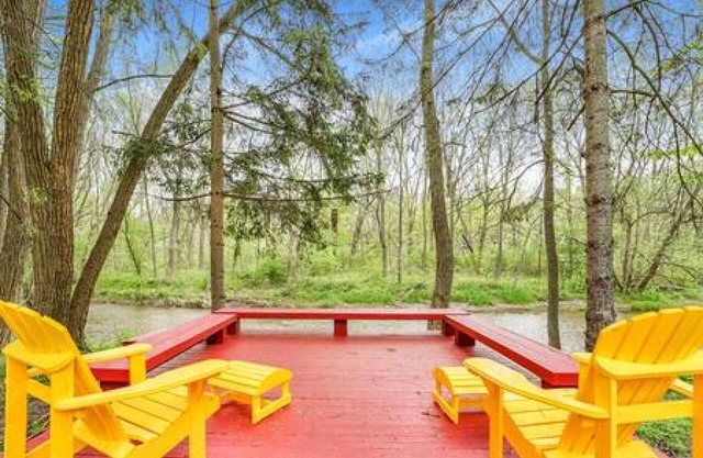Rustic Riverfront Escape with Sauna in Burlington