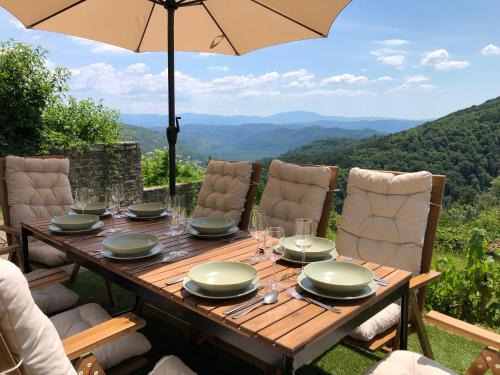 Rustic villa with breathtaking views