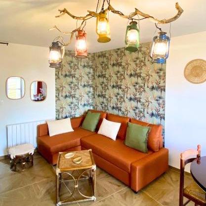 Séjour tropical famille-Jungle house - Jardin privé