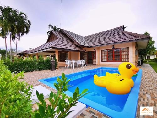 Sand-D House Pool Villa C18 at Rock Garden Beach Resort Rayong