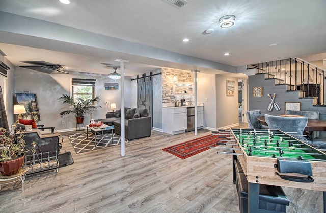 Sauna & Game Room: Lake House in Locust Grove!