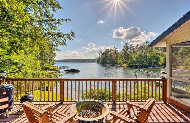 Scenic Meredith Hideaway w/ Dock + Beach!