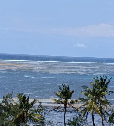 sea waves view nyali apartment