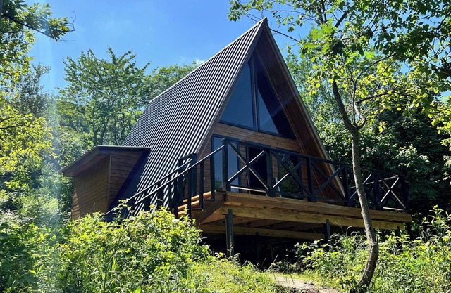 Secluded A-frame in Sighnaghi, the city of Love