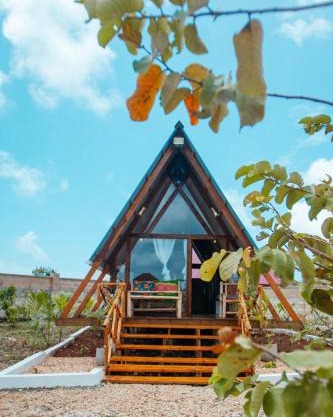 Serene A-Frame Cabin in Nungwi, Tanzania - Private Garden Oasis