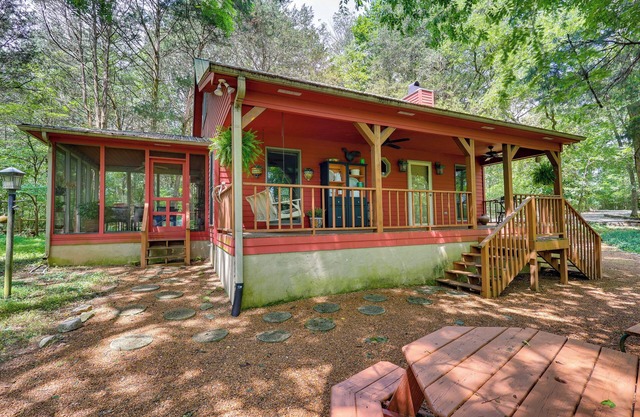 Serene Cabin w/Riverfront Views & Access!