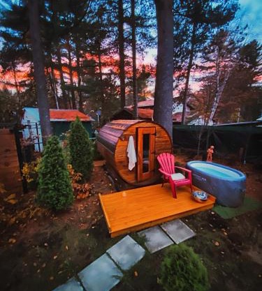 Serene Getaway Rawdon Nordic Spa, Sauna, Nature and Pool