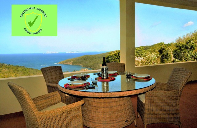 Serenity Villa - A modern 3 bedroom villa with a pool and amazing views