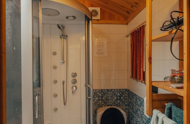 Set in a full green environment with large garden, treehouse and 70a of woodland