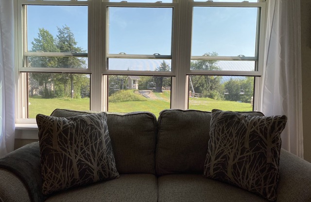 Ski in Ski out! top of the A quad chairlift