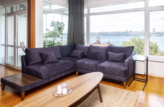 Sleek Apartment with a Panoramic Bosphorus View