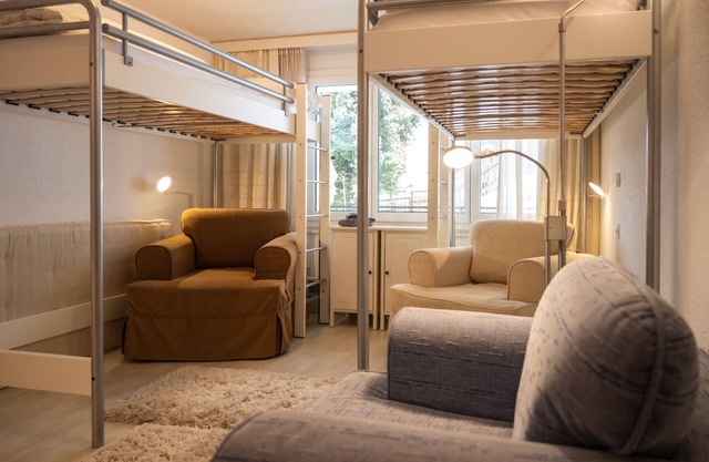 Snowflake family apart. Ski in& out