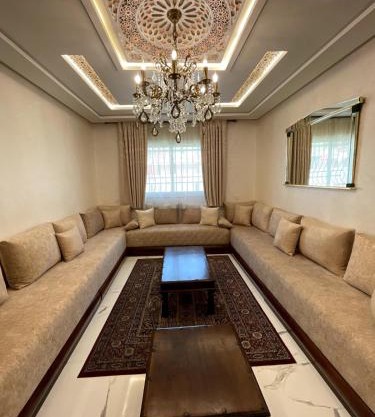 Spacious 3BR AC & Fast Wi-Fi in Central Tangier