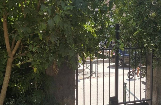 Spacious apartment in the heart of Sartene with garden and summer kitchen.