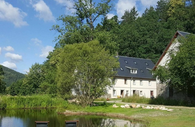 Spacious authentic Polish farmhouse in a beautiful landscape
