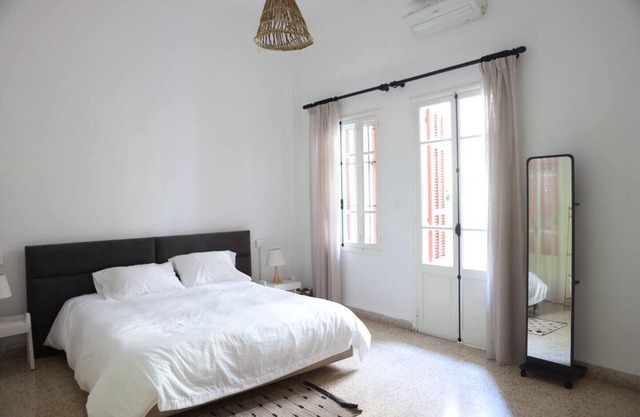Spacious Authentic 3-Bedroom Apartment in Ashrafieh with Sunny Terrace