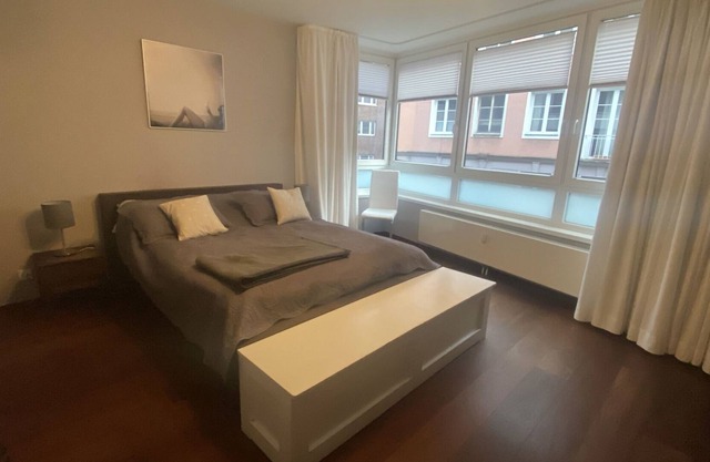 Spacious, central yet quiet luxury apartment