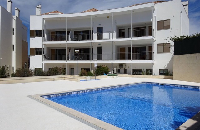 Spacious one-bed apartment with shared pool, free WiFi, garage