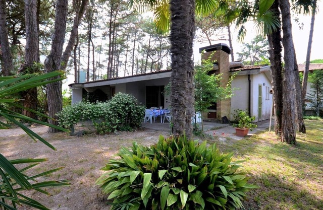Spacious villa surrounded by lush greenery