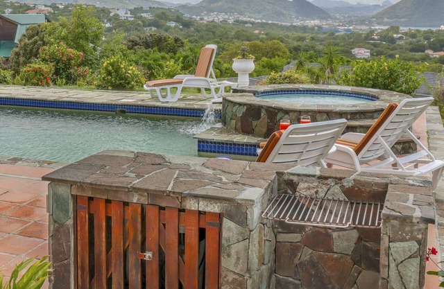 Spanish-style Ocean View Villa Set In Garden - Calypso Court 3 Bedroom Villa by RedAwning