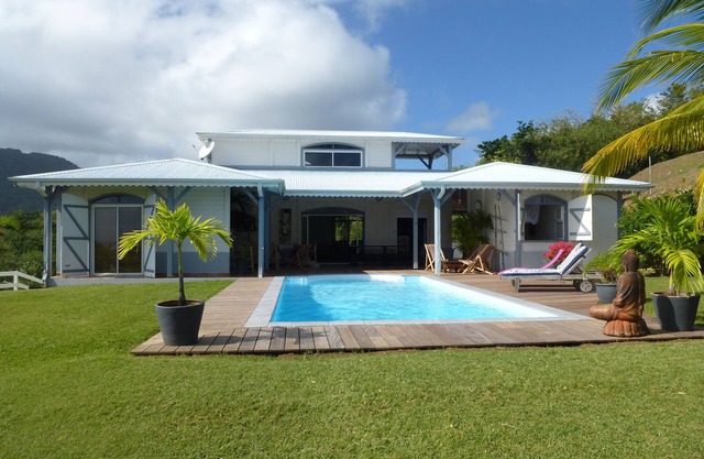 Splendid Creole villa in peace, without opposite, seen on the ocean in Vauclin