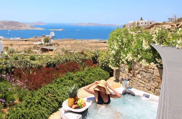 Splendid Mykonos Villa | Villa Ravenclaw | 4 Bedrooms | Breathtaking Sea Views.