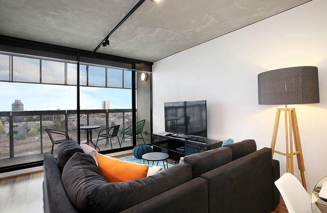 StayCentral - NGV Arts Centre Retreat (Southbank) - Sturt St, Southbank - 2 Bedrooms, 2 Beds, 2 Bathrooms, 1 secure undercover parking spot.