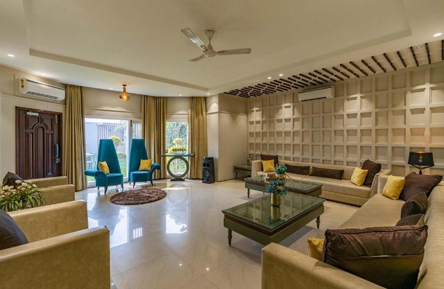 StayVista's D'Amour - Amritsar Haven with Outdoor Deck & Indoor Entertainment
