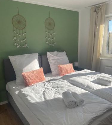 Stilvolles Apartment, 2SZ,Einzelbetten, Legoland, Ulmer Münster