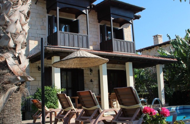 Stone Built Villa With Private Pool, Gardens And Mountain Views