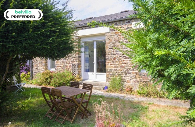 Stone House by Les Godelins Beach